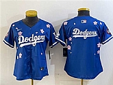Youth Los Angeles Dodgers Team Big Logo Royal 2025 Tokyo Series Limited Stitched Jersey,baseball caps,new era cap wholesale,wholesale hats